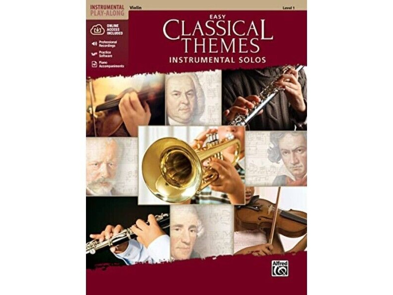 Alfred Music Easy Classical Themes Instrumental Solo (Violin) click to zoom image