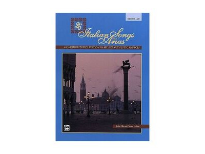 Alfred Music 26 Italian Songs And Arias (Medium/Low Voice) 