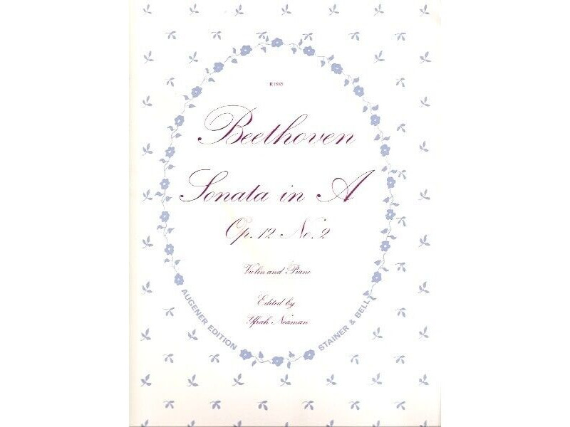 Augener Edition Beethoven - Sonata in A Op.12 No. 2 (Augener Edition) click to zoom image