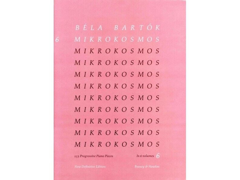 Boosey & Hawkes Bartok - Mikrokosmos Vol. 6 click to zoom image