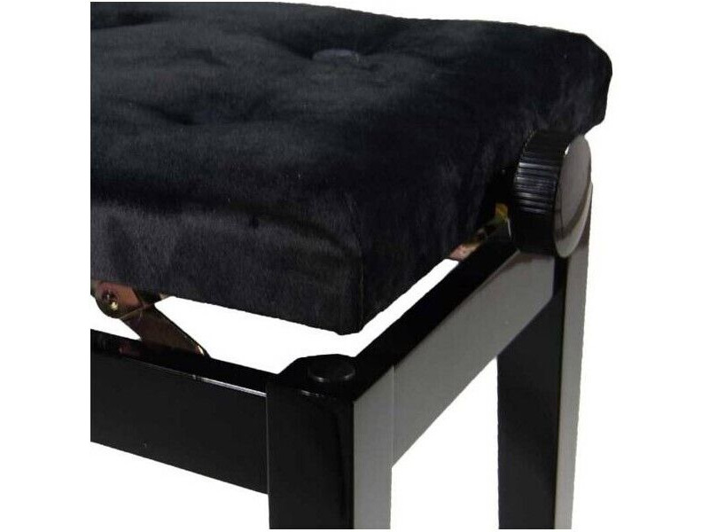 Boosey & Hawkes Sonata Adjustable Piano Stool Polished Ebony click to zoom image