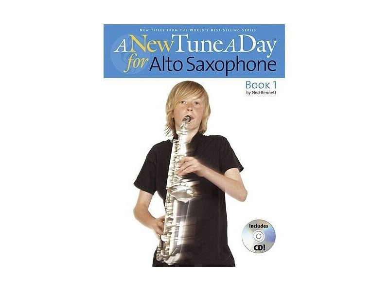 Boston Music Company A New Tune A Day for Alto Saxophone Book 1 (w/ CD) click to zoom image