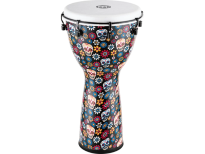 Meinl Alpine Series 12" Synthetic Djembe (Day of the Dead Finish)