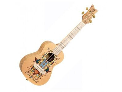 Ortega Art Series Egypt Concert Size Ukulele 