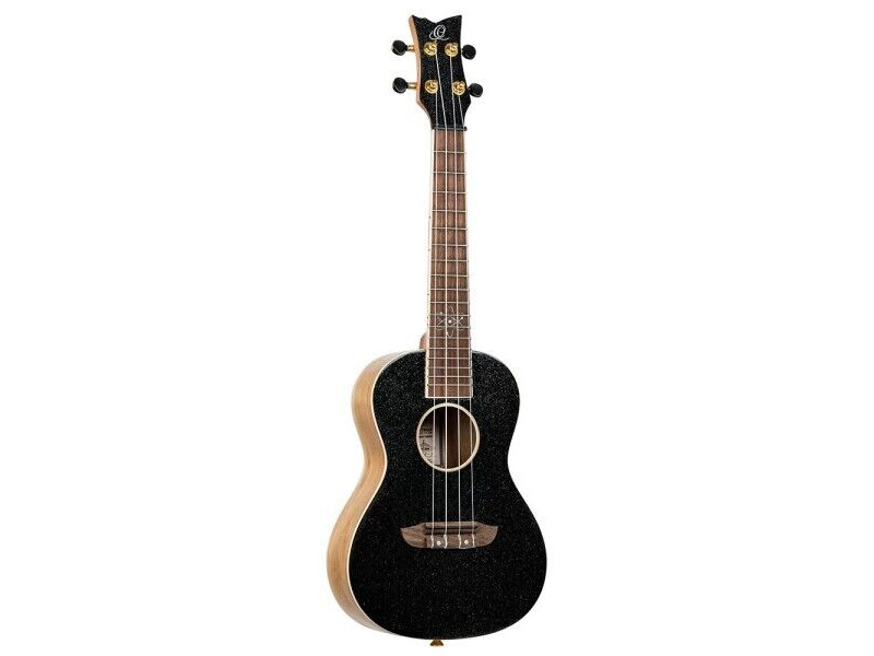 Ortega Element Series Concert Ukulele Black click to zoom image