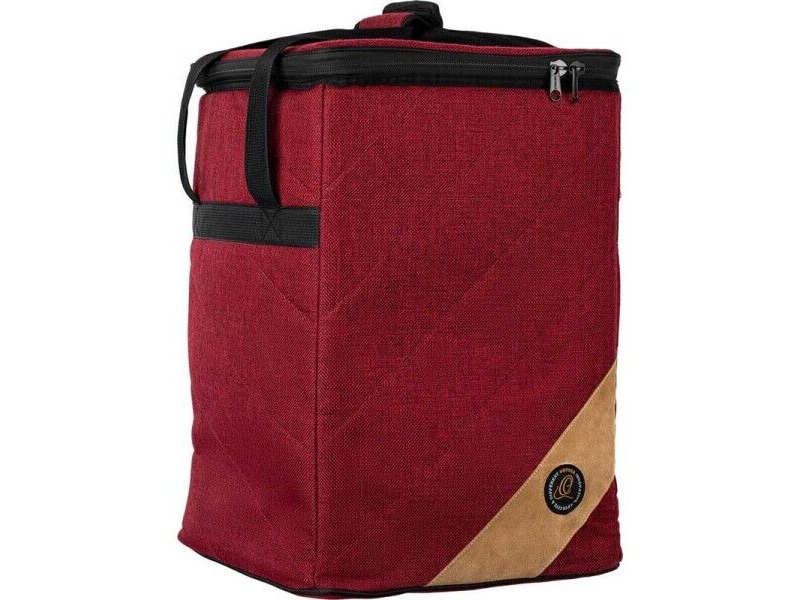 Ortega Premium Cajon Bag Red click to zoom image