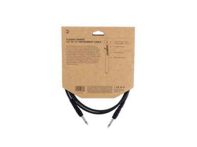 D'Addario Classic Series Instrument Cable, 5 feet click to zoom image