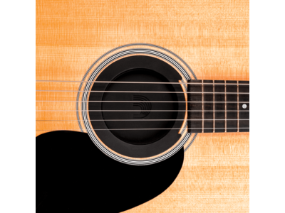 D'Addario Screeching Halt Sound Hole Cover click to zoom image