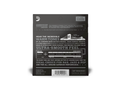 D'Addario Bass Guitar Strings, Light, 40-95, Long Scale click to zoom image