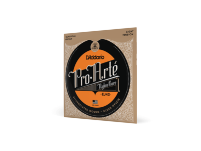 D'Addario Pro-Arte Nylon Classical Guitar Strings, Light Tension 