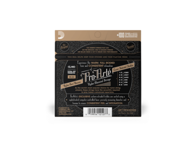 D'Addario Pro-Arte Nylon Classical Guitar Strings, Hard Tension click to zoom image