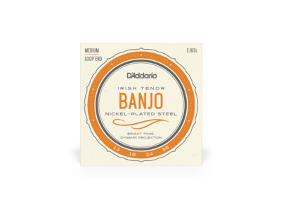 D'Addario EJ63i Irish Tenor Banjo Strings, Nickel, 12-36 click to zoom image