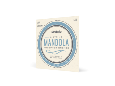 D'Addario Phosphor Bronze Mandola Strings, Light, 14-49