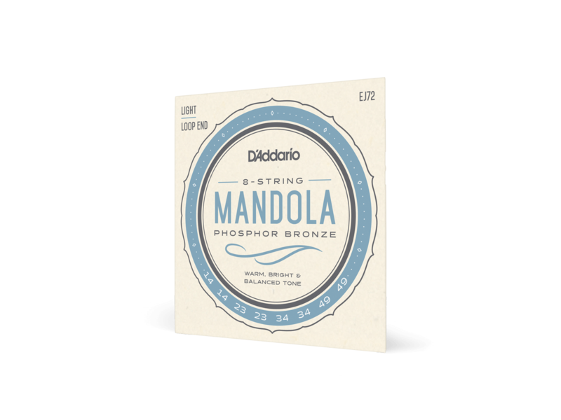 D'Addario Phosphor Bronze Mandola Strings, Light, 14-49 click to zoom image