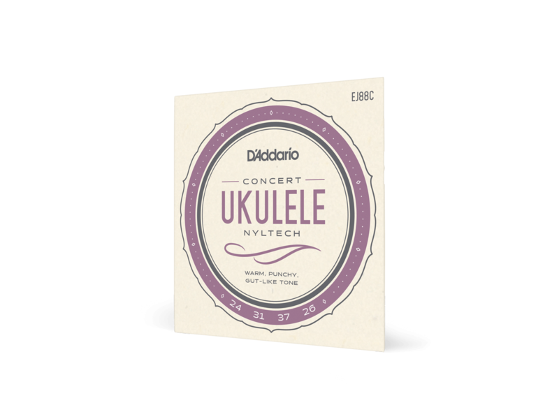 D'Addario Nyltech Ukulele Strings, Concert click to zoom image