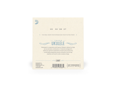 D'Addario Nyltech Ukulele Strings, Tenor click to zoom image