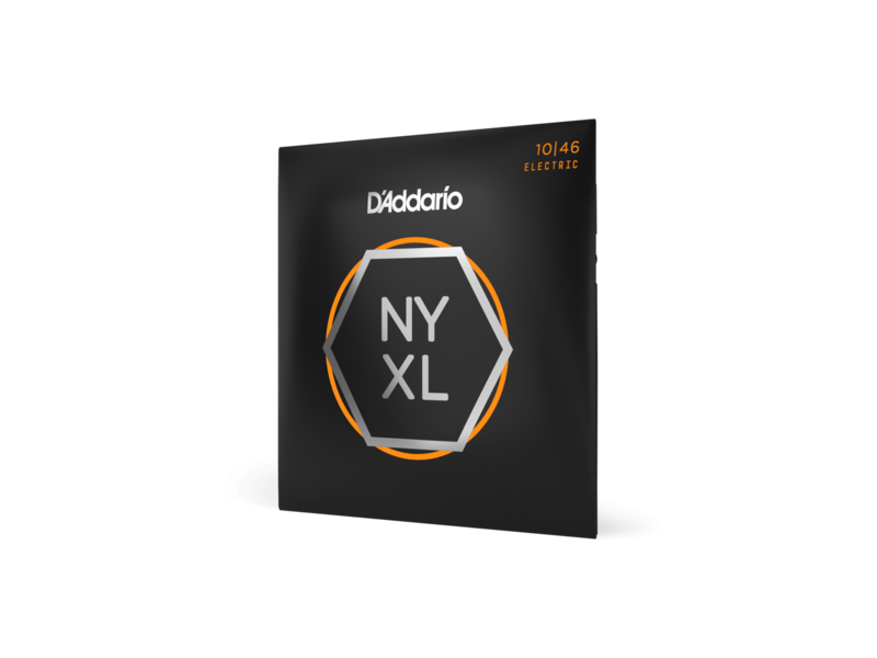 D'Addario Nickel Wound Electric Guitar Strings, Regular Light, 10-46 click to zoom image