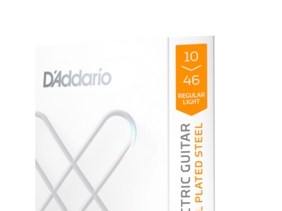 D'Addario Nickel Wound Electric Guitar Strings, Regular Light, 10-46 click to zoom image
