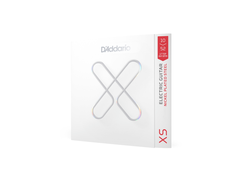 D'Addario Nickel Wound Electric Guitar Strings, Light Top/Hvy Btm, 10-52 click to zoom image