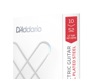 D'Addario Nickel Wound Electric Guitar Strings, Light Top/Hvy Btm, 10-52 click to zoom image
