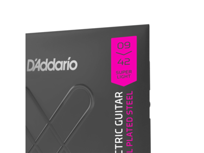 D'Addario XT Electric Nickel Plated Steel Electric Guitar Strings, Super Light, 09-42 click to zoom image