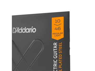 D'Addario XT Electric Nickel Plated Steel Electric Guitar Strings, Regular Light, 10-46 click to zoom image