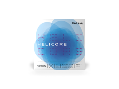 D'Addario Helicore Violin Single Aluminum Wound E String, 4/4 Scale, Heavy Tension click to zoom image