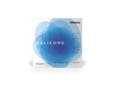 D'Addario Helicore Violin Single D String, 3/4 Scale, Medium Tension click to zoom image