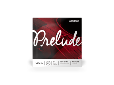 D'Addario Prelude Violin Single G String, 3/4 Scale, Medium Tension click to zoom image