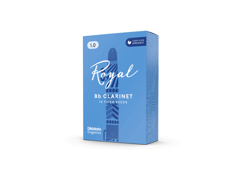 D'Addario Royal Bb Clarinet Reeds, 10-pack click to zoom image
