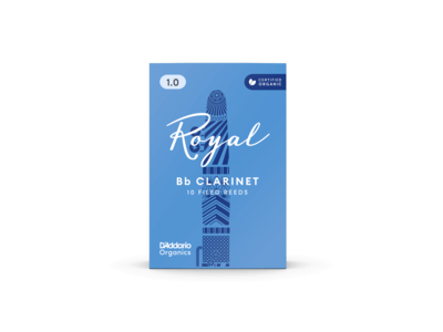 D'Addario Royal Bb Clarinet Reeds, 10-pack click to zoom image