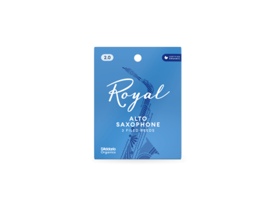 D'Addario Royal Alto Sax Reeds, 3-pack click to zoom image