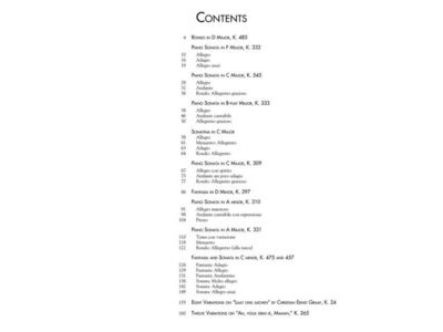 G Schirmer Mozart: Favorite Classical works click to zoom image