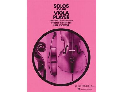 G Schirmer Solos for the Viola Player 