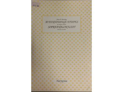 Harmonia 30 Simple Studies By Hans Keuning