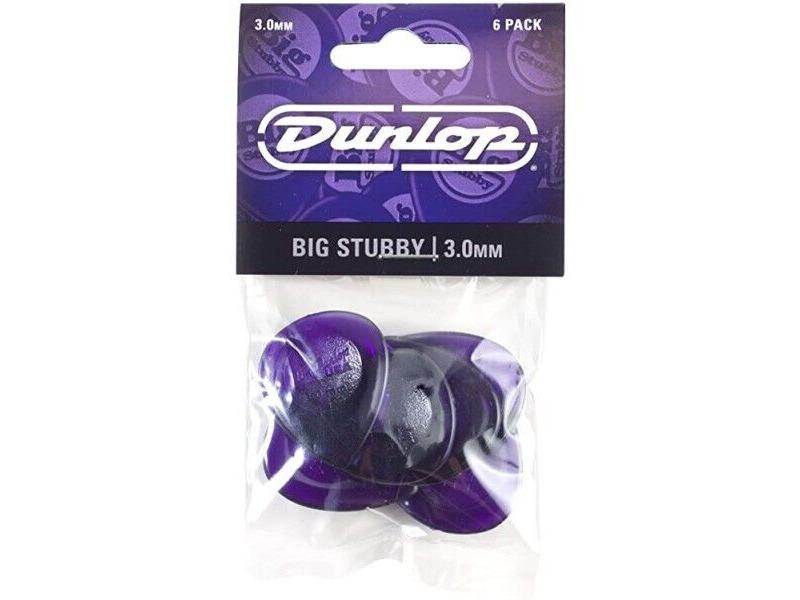 Dunlop Big Stubby Picks 3.0mm click to zoom image
