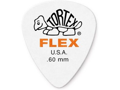Dunlop Jim Dunlop Tortex Flex 428P.60 Guitar Picks Pk of 12 