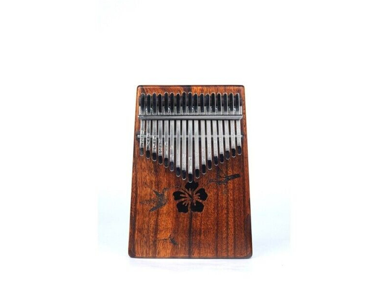 Mahalo 17 Note Kalimba Hibiscus click to zoom image