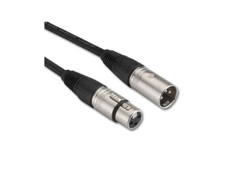 Monacor 10m 3 Pin XLR Male to Female cables click to zoom image