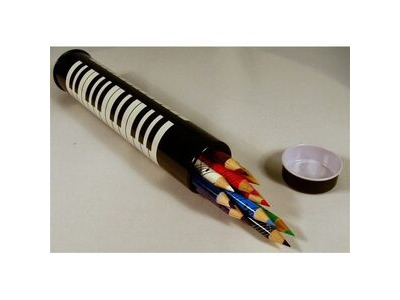 Music Exchange Colour Pencils In Keyboard Tin 