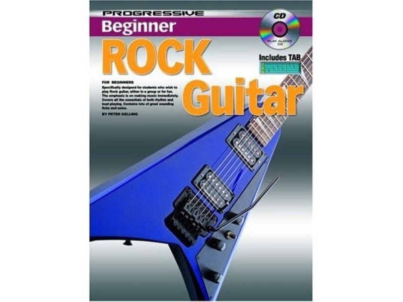 Progressive Beginner Rock Guitar click to zoom image