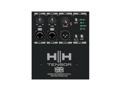 HH Tensor TRE1201 Active Speaker 1400watts click to zoom image