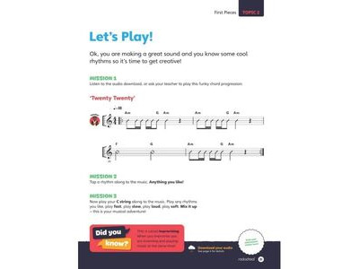 Rockschool Ukulele Method: Book 1 click to zoom image