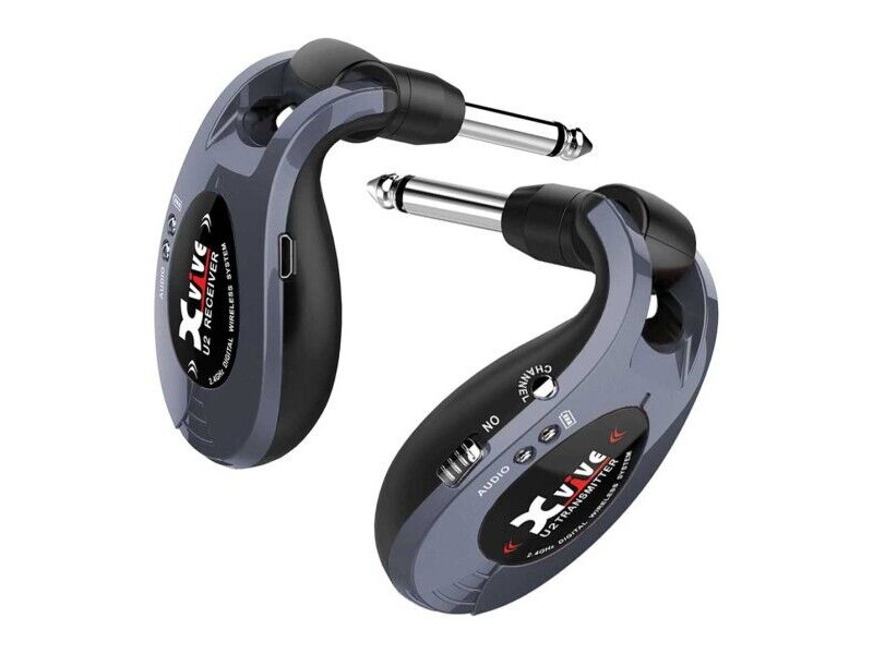 Xvive Wireless Guitar System Grey click to zoom image