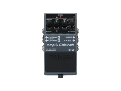 Boss IR-2 Amp Modeler and Cabinet Impulse Response Foot Pedal 