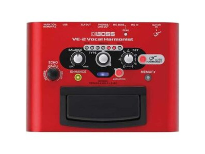 Boss VE2 Vocal Harmonist Pedal 