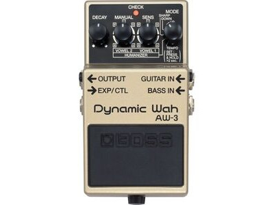 Boss AW-3 Dynamic Wah Pedal &ndash; Auto Wah &amp; Humanizer Effects 
