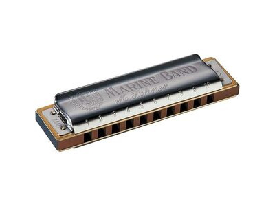 Hohner Marine Band Harmonica Key Of C click to zoom image