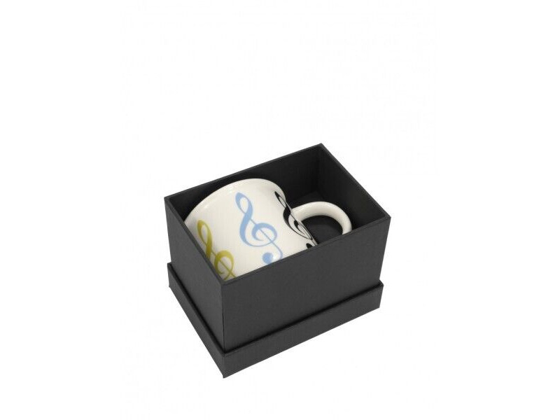 Agifty Mug G-Clef Colourful With Gift Case click to zoom image