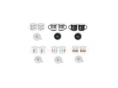 Agifty Mug G-Clef Colourful With Gift Case click to zoom image